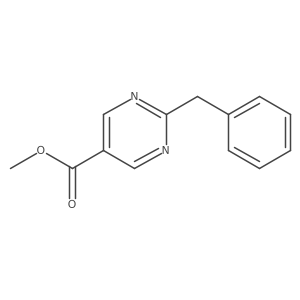 Methyl 2-benzylpyrimidine-5-carboxylate结构式