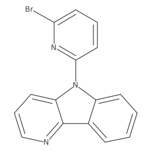 5-(6-Bromo-2-pyridinyl)-5H-pyrido[3,2-b]indole Structure