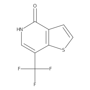 7-(Trifluoromethyl)thieno[3,2-c]pyridin-4(5h)-one Structure