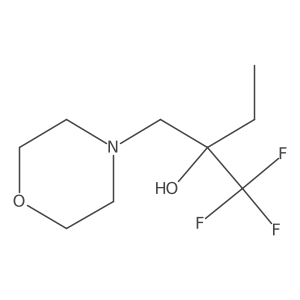 1,1,1-Trifluoro-2-[(morpholin-4-yl)methyl]butan-2-ol Structure