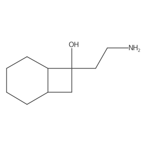 7-(2-Aminoethyl)bicyclo[4.2.0]octan-7-ol Structure