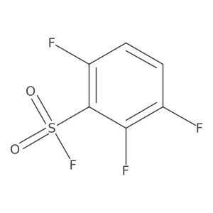 2,3,6-Trifluorobenzene-1-sulfonyl fluoride Structure