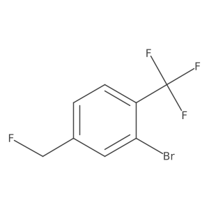2-Bromo-4-(fluoromethyl)-1-(trifluoromethyl)benzene Structure