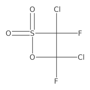 1,2-Dichloro-1,2-difluoroethanesultone Structure