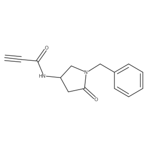 N-(1-Benzyl-5-oxopyrrolidin-3-yl)prop-2-ynamide Structure