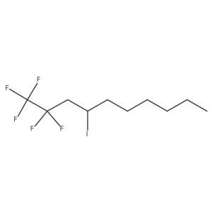 1,1,1,2,2-Pentafluoro-4-iododecane结构式