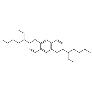 2,5-Bis((2-ethylhexyl)oxy)terephthalaldehyde结构式