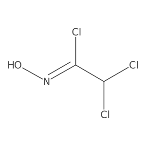 2,2-Dichloro-N-hydroxyethanimidoyl chloride Structure