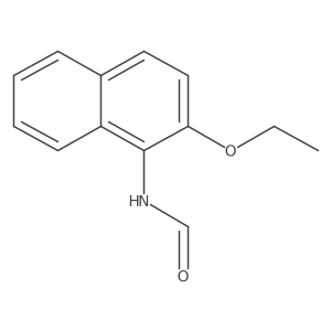 N-(2-Ethoxynaphthalen-1-yl)formamide Structure