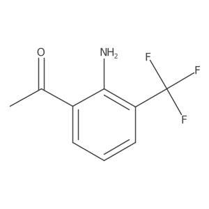 1-(2-Amino-3-(trifluoromethyl)phenyl)ethanone Structure