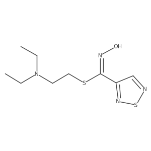 1,2,5-Thiadiazole-3-carboximidothioic acid, N-结构式