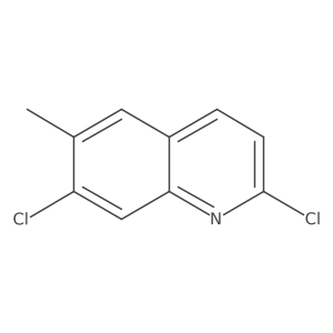 2,7-Dichloro-6-methylquinoline结构式