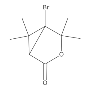 5-Bromo-4,4,6,6-tetramethyl-3-oxabicyclo[3.1.0]hexan-2-one Structure