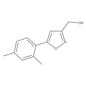 (5-(2,4-Dimethylphenyl)isoxazol-3-yl)methanol结构式