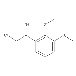 (1S)-1-(2,3-Dimethoxyphenyl)ethane-1,2-diamine结构式