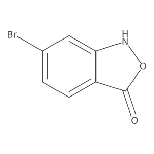 6-Bromobenzo[c]isoxazol-3(1H)-one Structure
