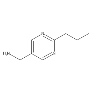 (2-Propylpyrimidin-5-yl)methanamine结构式
