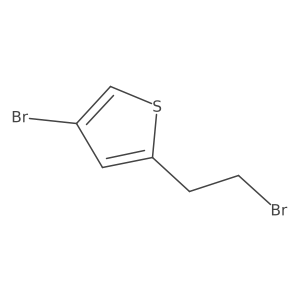 4-Bromo-2-(2-bromoethyl)thiophene Structure