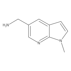 {1-methyl-1H-pyrrolo[2,3-b]pyridin-5-yl}methanamine Structure