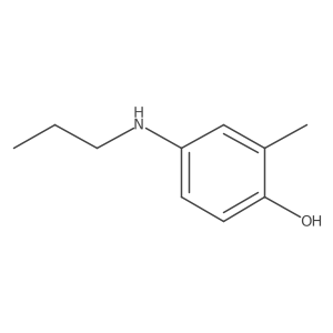 2-Methyl-4-(propylamino)phenol Structure