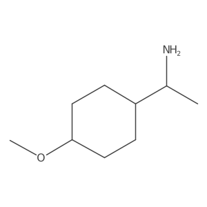 1-(4-Methoxycyclohexyl)ethan-1-amine结构式