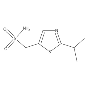 (2-Isopropylthiazol-5-yl)methanesulfonamide结构式