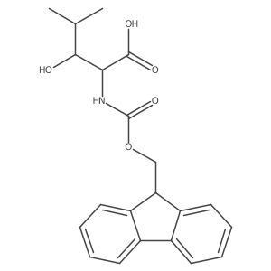 N-[(9H-Fluoren-9-ylmethoxy)carbonyl]-3-hydroxyleucine Structure