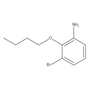 3-Bromo-2-butoxyaniline Structure