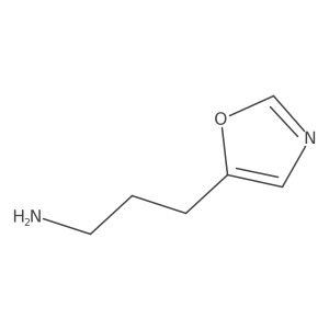 3-(1,3-Oxazol-5-yl)propan-1-amine Structure