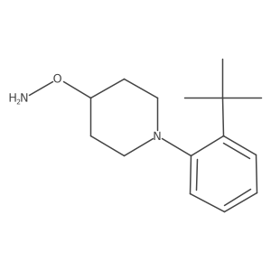Hydroxylamine, O-[1-[2-(1,1-dimethylethyl)phenyl]-4-piperidinyl]- Structure