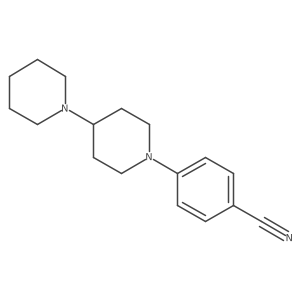 4[(4-Piperidin-1-yl)piperidin-1-yl]benzonitrile Structure