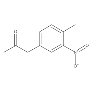 1-(4-Methyl-3-nitrophenyl)propan-2-one Structure