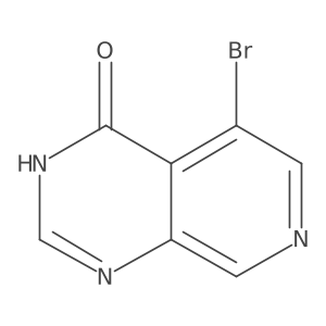 5-Bromo-pyrido[3,4-d]pyrimidin-4(3h)-one Structure