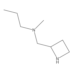 [(Azetidin-2-yl)methyl](methyl)propylamine结构式