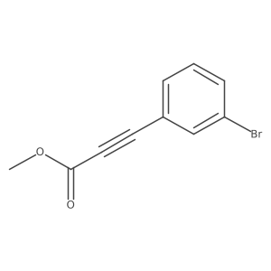 Methyl 3-(3-bromophenyl)prop-2-ynoate Structure