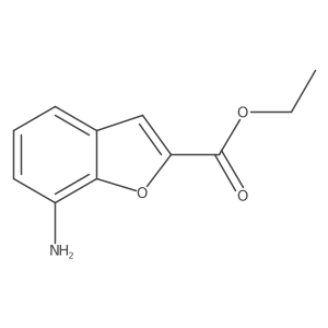 Ethyl 7-aminobenzofuran-2-carboxylate Structure