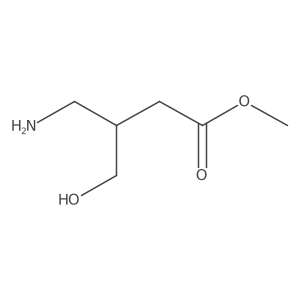 Methyl 4-amino-3-(hydroxymethyl)butanoate Structure