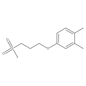 3-(3,4-Dimethylphenoxy)propane-1-sulfonyl fluoride结构式