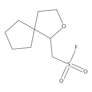 {2-Oxaspiro[4.4]nonan-1-yl}methanesulfonyl fluoride结构式
