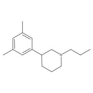 3-(3,5-Dimethylphenyl)-1-propylpiperidine Structure