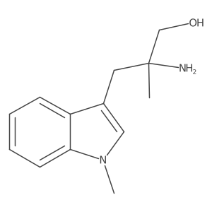2-amino-2-methyl-3-(1-methyl-1H-indol-3-yl)propan-1-ol Structure