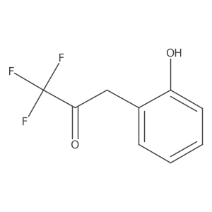 1,1,1-Trifluoro-3-(2-hydroxyphenyl)propan-2-one结构式