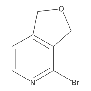 4-Bromo-1,3-dihydrofuro[3,4-c]pyridine Structure