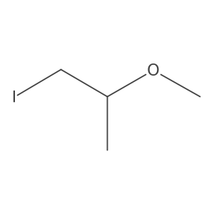 (2S)-1-Iodo-2-methoxypropane Structure
