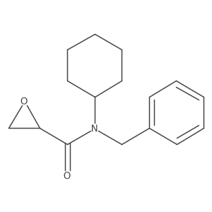 N-Benzyl-N-cyclohexyloxirane-2-carboxamide结构式
