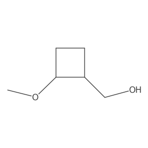 [cis-2-Methoxycyclobutyl]methanol结构式