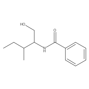 N-((2S, 3S)-1-Hydroxy-3-methylpentan-2-YL)benzamide结构式