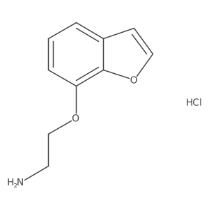 2-(Benzofuran-7-yloxy)ethanamine hydrochloride结构式