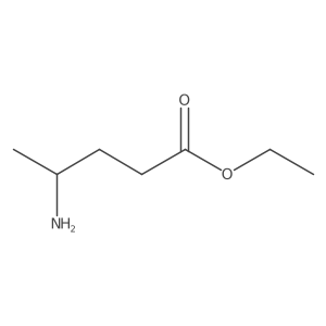 Ethyl (S)-4-aminopentanoate结构式