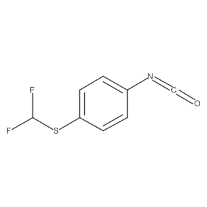 Benzene, 1-[(difluoromethyl)thio]-4-isocyanato-结构式